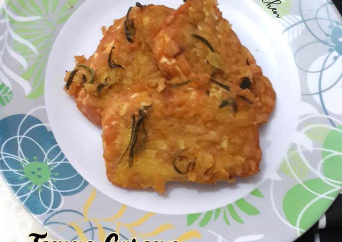 Anti Ribet, Bikin Tempe Goreng Daun Jeruk Wajib Dicoba