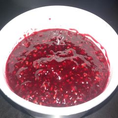 Raspberry jam A picture of Raspberry jam.