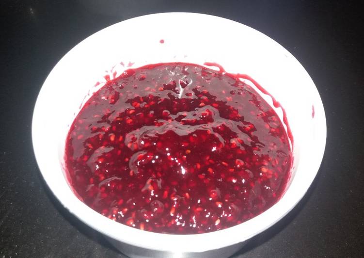 Easiest Way to Make Quick Raspberry jam