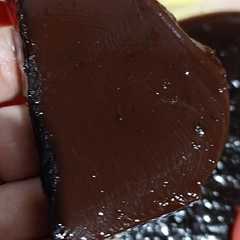 A picture of Puding coklat sederhana.