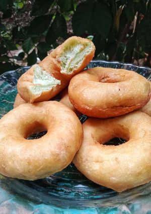 Foto resep Donat Pandan