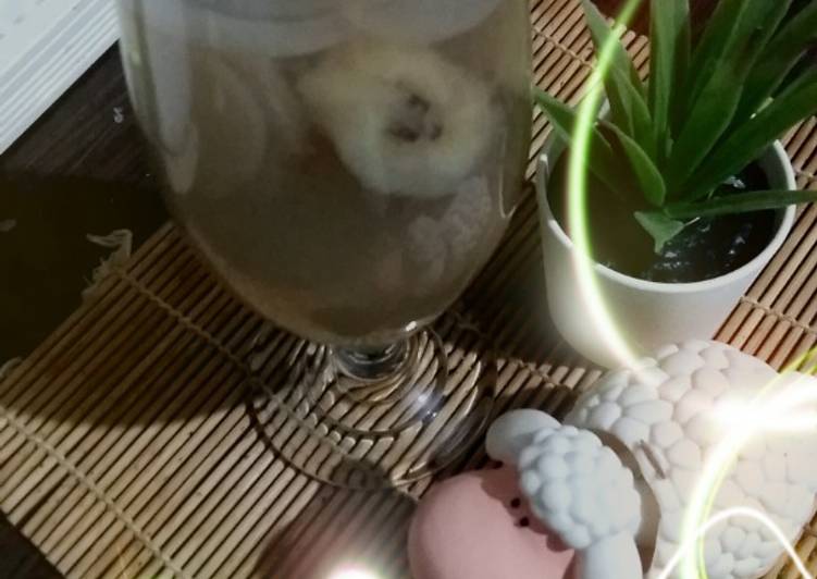 Resep Setup Kolang Kaling Pisang Segar, Sempurna