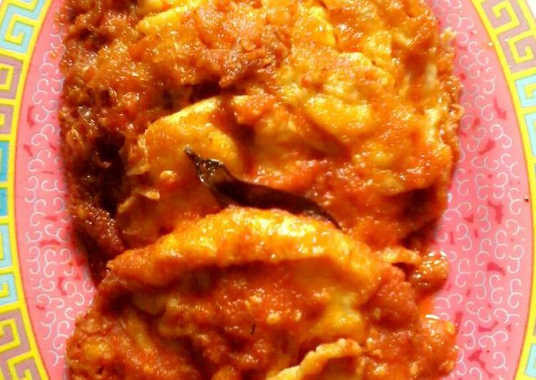 Bagaimana Menyiapkan Telor ceplok sambalado, Sempurna