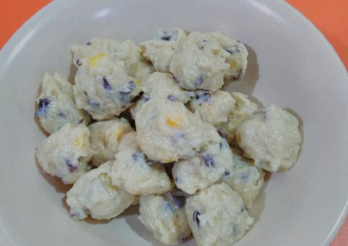 Anti Ribet, Memasak Bakso Ayam isi jagung manis,bihun&amp;jamur kuping Enak Dan Mudah