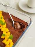 Rice Chocolate Mousse (olahan nasi sisa)