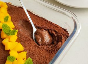 Foto resep Rice Chocolate Mousse (olahan nasi sisa)