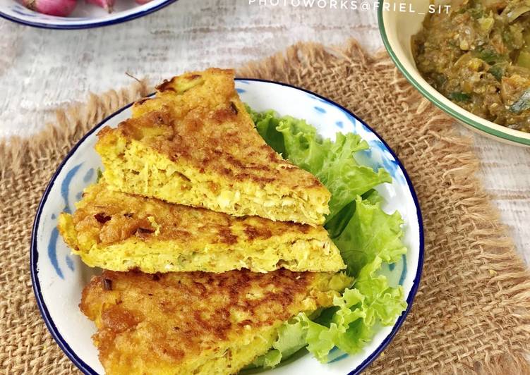 Telur dadar Padang serba 3 # PR_RecookRancakBana