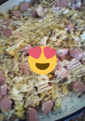 Una foto de Ensalada de arroz completa