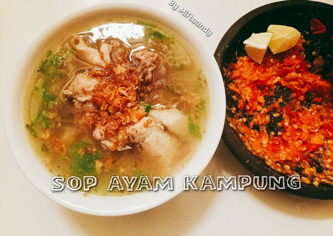 Sop ayam kampung