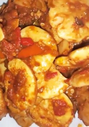 Foto resep Jengkol Pulen Pedes manis
