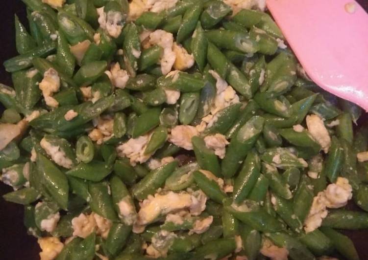 Tumis buncis telur