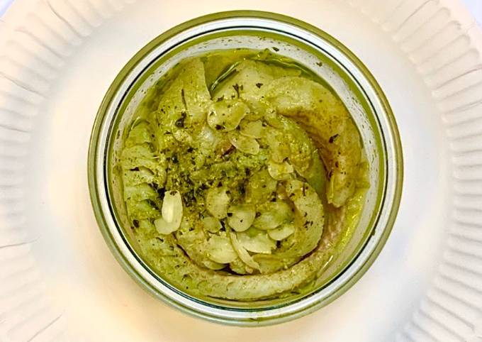 Ricetta Merluzzo al Pesto in Vasocottura al Microonde di Dolce per Amore -  Cookpad