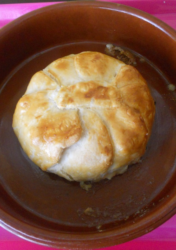 Una foto de Hojaldre relleno de Camembert