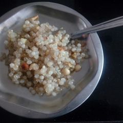 A picture of Sabudana khichdi.