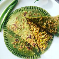 Hara bhara paratha by chef supriya dhiman A picture of Hara bhara paratha by chef supriya dhiman.