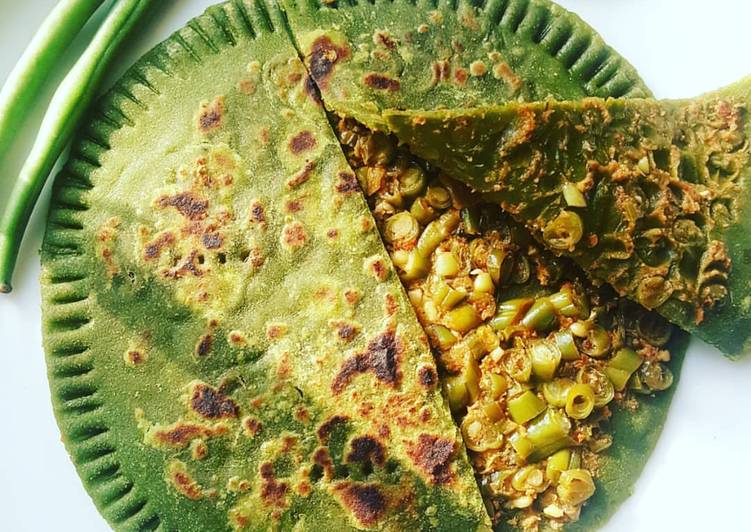 Hara bhara paratha by chef supriya dhiman