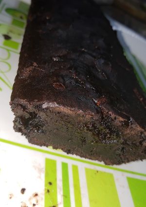 Una foto de Budín súper chocolatoso con chips de chocolate (low sugar)