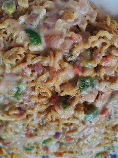 व्हाइट सॉस विथ मैगी 🍲❤️ रेसिपी मुख्य फोटो