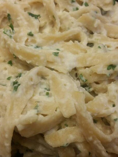 A picture of Fettuccine Alfredo.