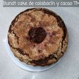Bundt cake de calabacín y cacao TMX