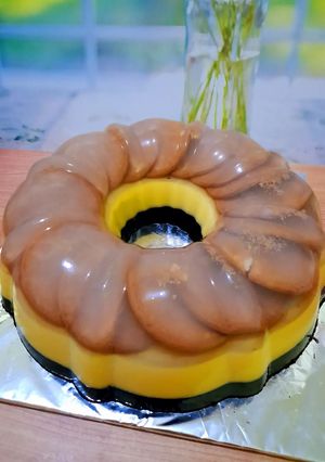 Foto resep Puding biskuit susu