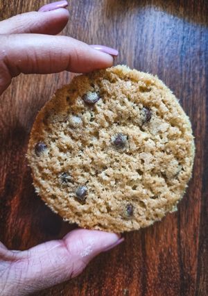 Φωτογραφία της συνταγής Vegan Chewy Chocolate Chip Cookies 🍪