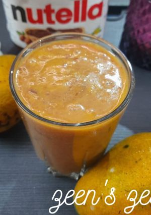 A picture of Nutella Aamras.