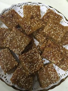 صورة لوصفة بسبوسة التمر