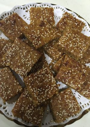 صورة لوصفة بسبوسة التمر