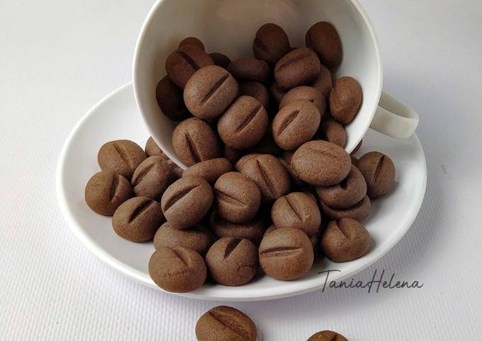 Resep Coffee Bean Cookies Oleh 🍒 Tania Helena 🍒 - Cookpad