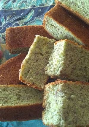 Foto resep Bolu pandan pisang