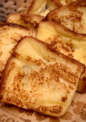 簡易法式吐司（ 蛋奶素 ） 的食譜成品照片