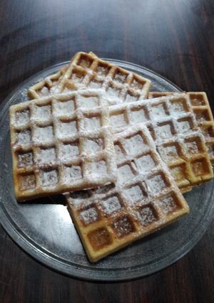 Una foto de Waffles