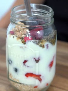 Una foto de Desayuno saludable