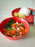 Sup Luncheon Meat + Sayuran