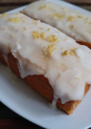 Foto resep Iced Lemon Loaf