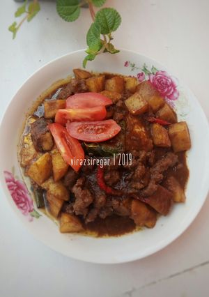 Foto resep Semur daging giling