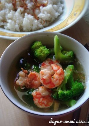 Foto resep Sop Brokoli Udang