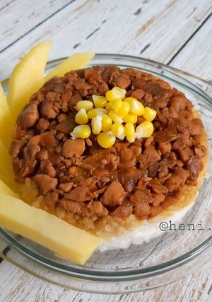 Foto resep Nasi Tim Ayam
