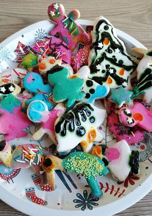 Une photo de Biscuits de🎨 Noël 🌲🎀