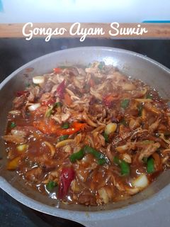 Foto resep Gongso Ayam Suwir