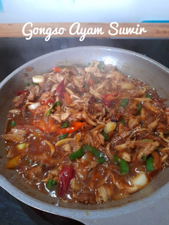 Foto resep Gongso Ayam Suwir