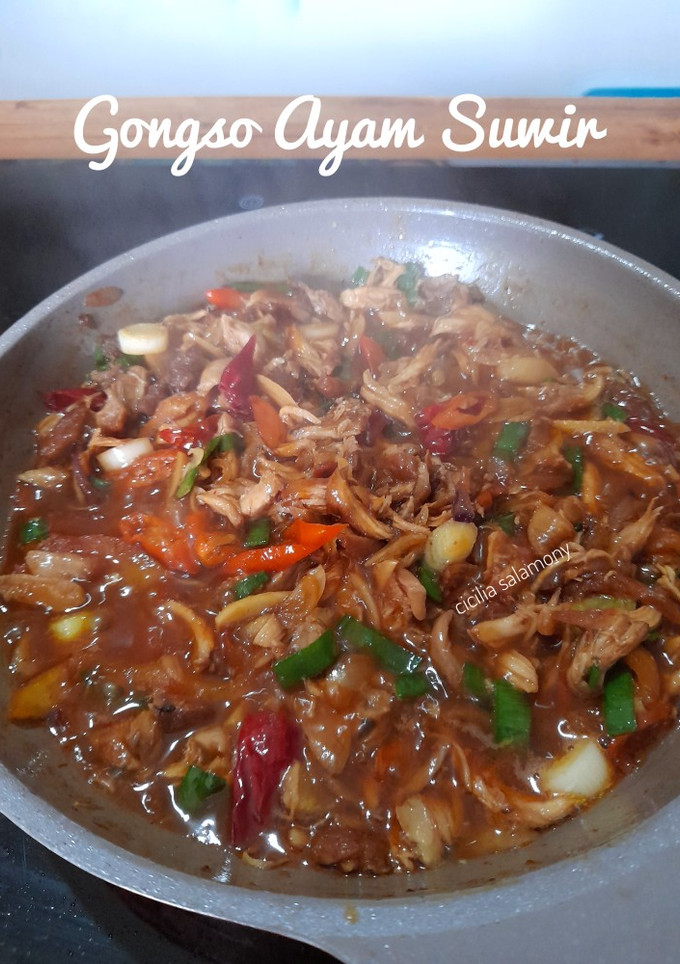 Foto resep Gongso Ayam Suwir