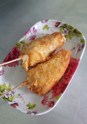 Foto resep Mozarella Corn Dough