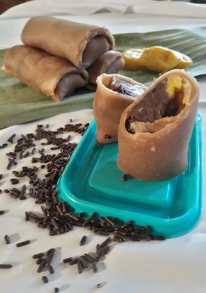 Foto resep Dadar Gulung Pisang Coklat