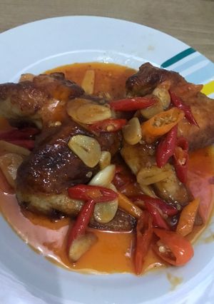 Foto resep Sayap Saus Padang