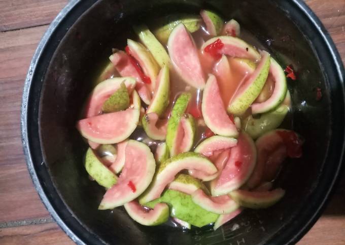 Resep Asinan Jambu Merah Asal Jadi Dengan Bahan Seadanya Oleh Uwiiii