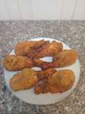 Patas de pollo a la mostaza rebozadas