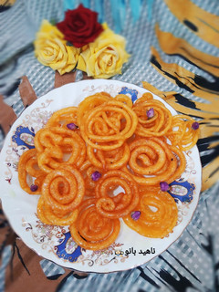 عکسی از دستور زولبیا فوری و بازاری 👌😋
