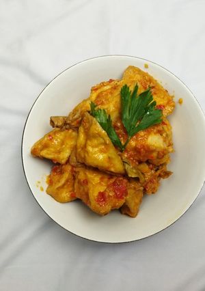 Foto resep Ayam &tahu sambal balado